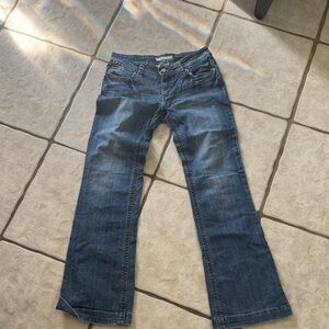 Stetson Dark Blue Flare Jeans